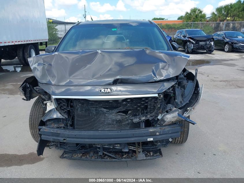 2016 Kia Sedona Lx VIN: KNDMB5C16G6132247 Lot: 39651000