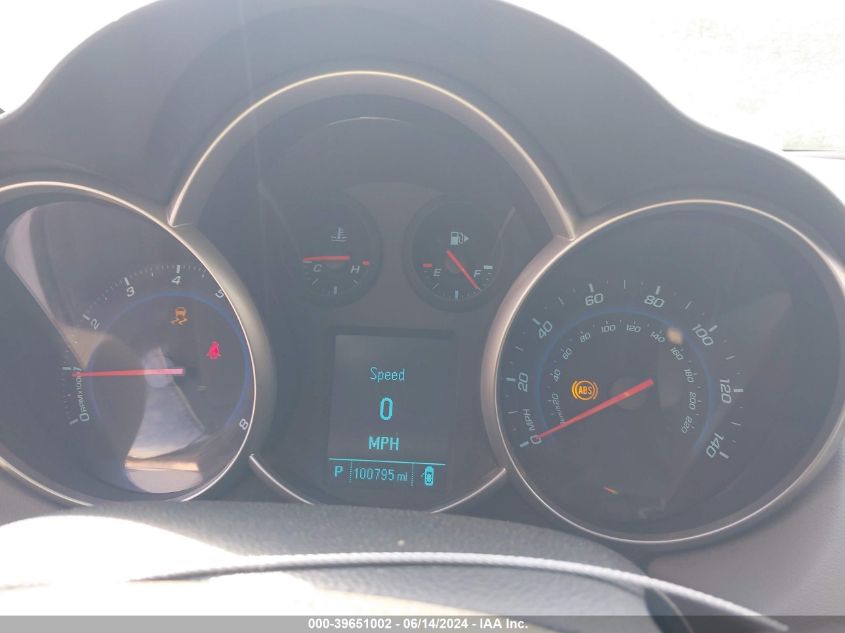 2012 Chevrolet Cruze Ls VIN: 1G1PC5SH9C7188530 Lot: 39651002