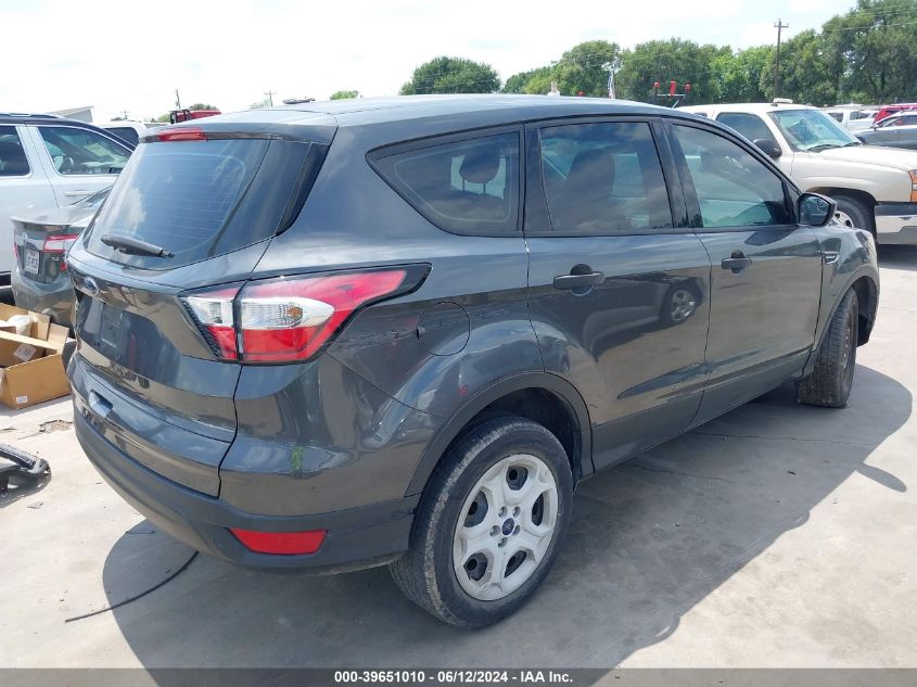 2018 Ford Escape S VIN: 1FMCU0F72JUB24718 Lot: 39651010