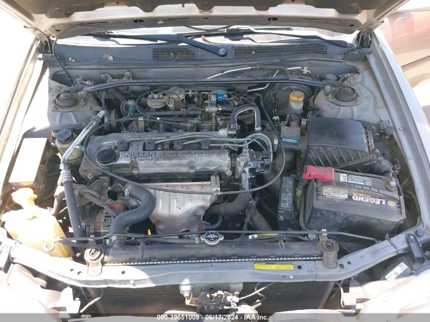 2000 Nissan Altima Gle/Gxe/Se VIN: 1N4DL01A5YC235526 Lot: 39651009