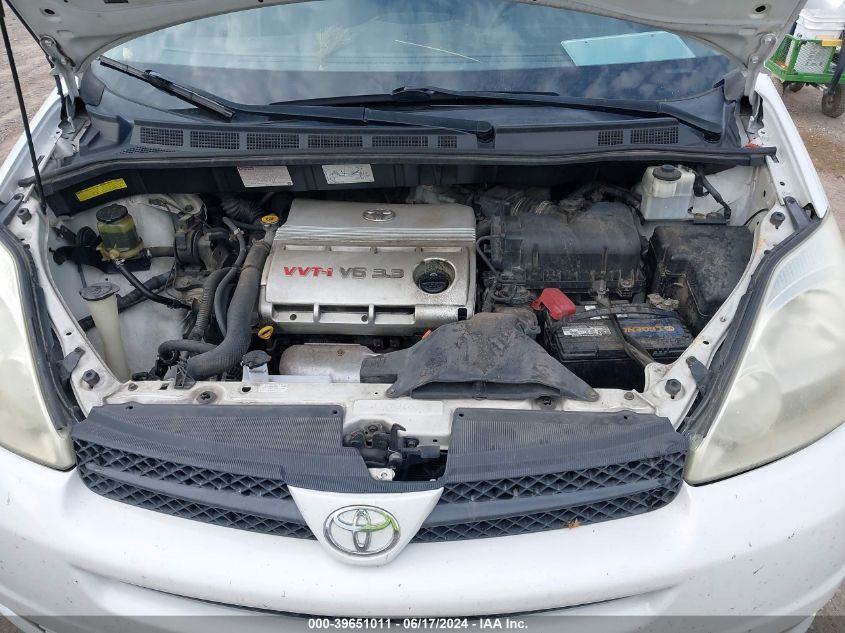 2005 Toyota Sienna Xle VIN: 5TDZA22CX5S380427 Lot: 39651011