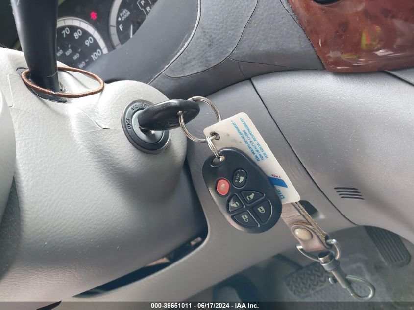 2005 Toyota Sienna Xle VIN: 5TDZA22CX5S380427 Lot: 39651011