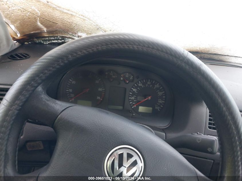 2002 Volkswagen Jetta Gls 1.8L VIN: 3VWSE69M92M016052 Lot: 39651023