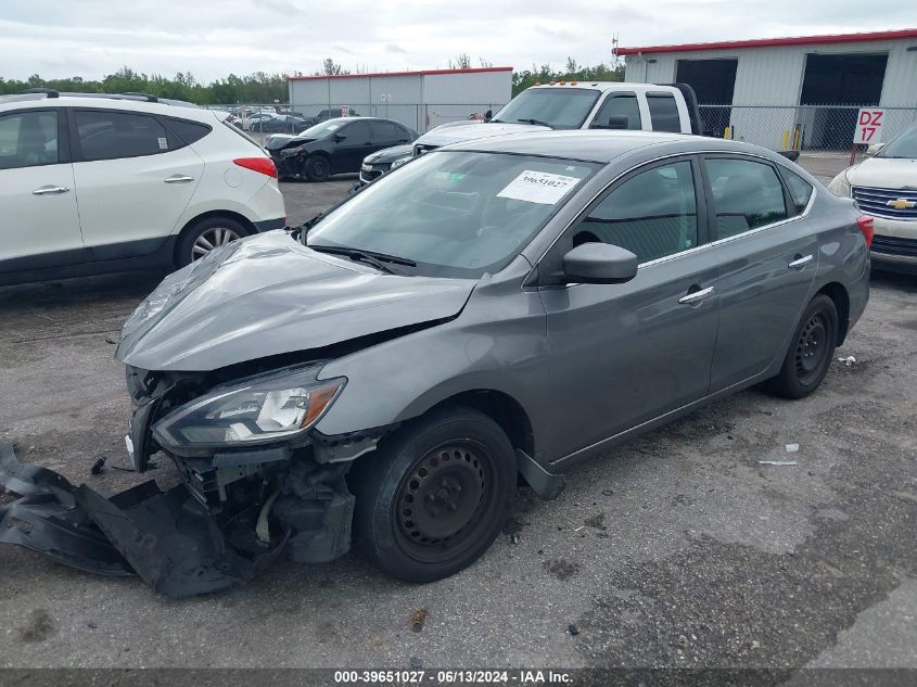 2017 Nissan Sentra Sv VIN: 3N1AB7AP2HY392101 Lot: 39651027