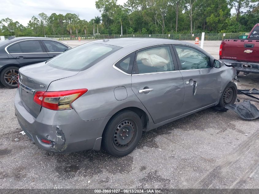 2017 Nissan Sentra Sv VIN: 3N1AB7AP2HY392101 Lot: 39651027