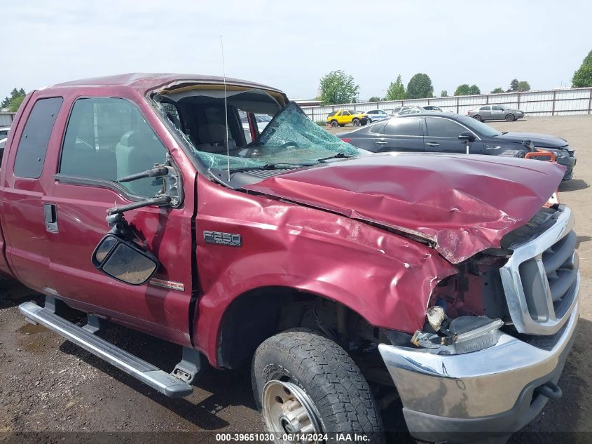 2004 Ford F-250 Lariat/Xl/Xlt VIN: 1FTNX21P14EB75648 Lot: 39651030