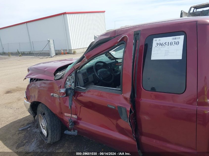 2004 Ford F-250 Lariat/Xl/Xlt VIN: 1FTNX21P14EB75648 Lot: 39651030