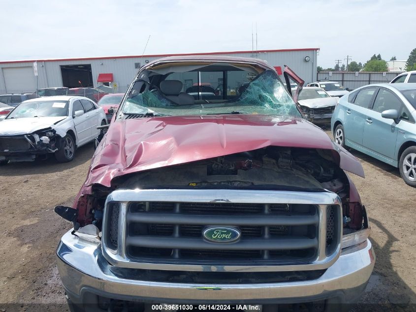 2004 Ford F-250 Lariat/Xl/Xlt VIN: 1FTNX21P14EB75648 Lot: 39651030