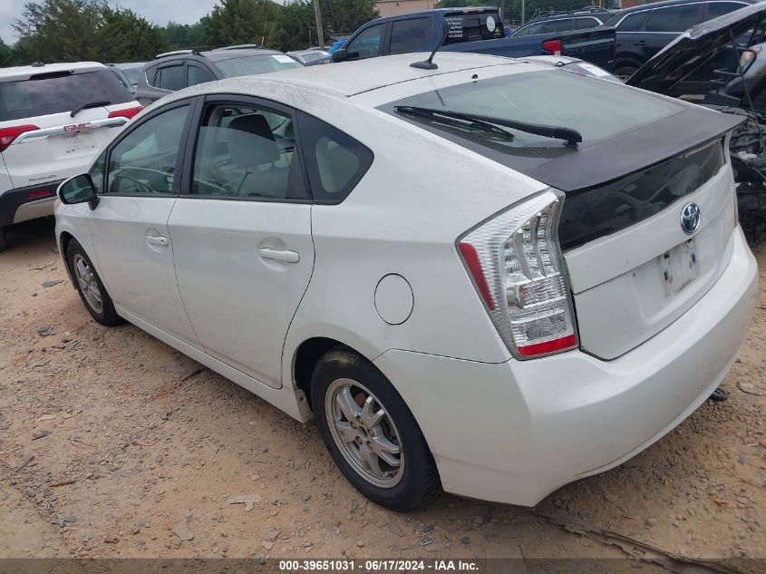 2011 Toyota Prius Two VIN: JTDKN3DU6B1441086 Lot: 39651031