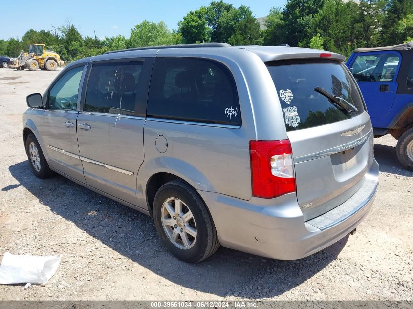 2013 Chrysler Town & Country Touring VIN: 2C4RC1BG0DR656905 Lot: 39651034