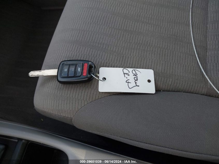 2013 Honda Cr-V Lx VIN: 2HKRM4H37DH636649 Lot: 39651039