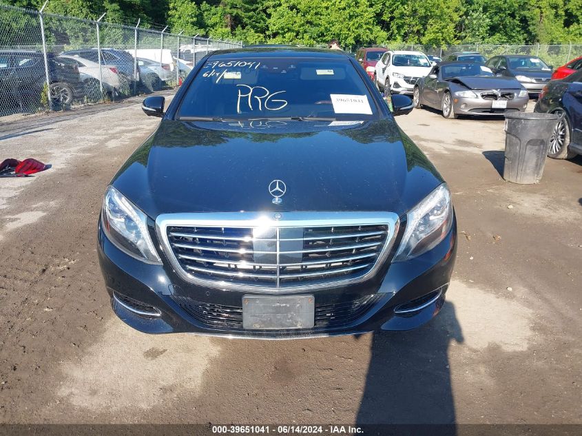 2016 Mercedes-Benz S 550 4Matic VIN: WDDUG8FB0GA268254 Lot: 39651041