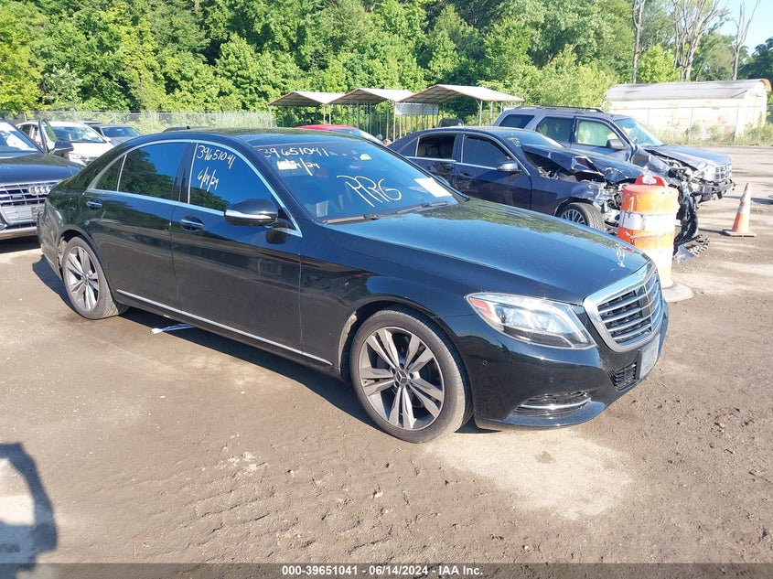 2016 Mercedes-Benz S 550 4Matic VIN: WDDUG8FB0GA268254 Lot: 39651041