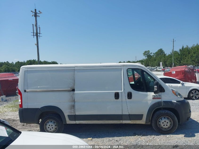 2018 Ram Promaster 1500 Low Roof 136 Wb VIN: 3C6TRVAG3JE155685 Lot: 39651044