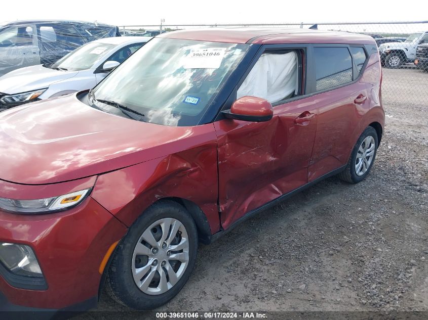 2020 Kia Soul Lx VIN: KNDJ23AU5L7075046 Lot: 39651046