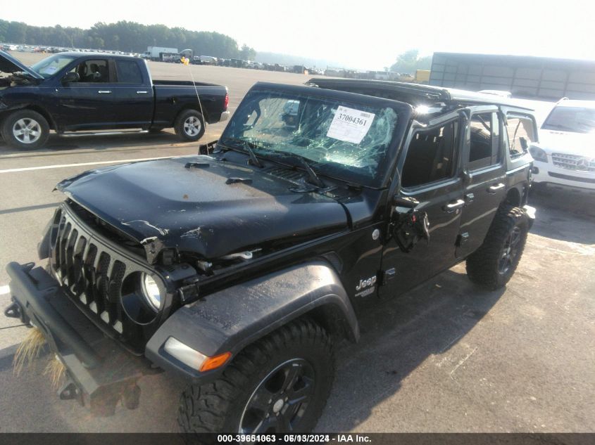 2018 Jeep Wrangler Unlimited Sport S 4X4 VIN: 1C4HJXDG6JW177960 Lot: 39651063