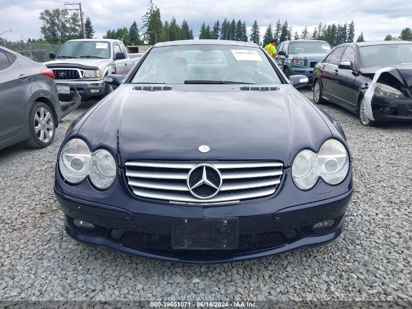 2004 Mercedes-Benz Sl 55 Amg VIN: WDBSK74F44F064599 Lot: 39651071