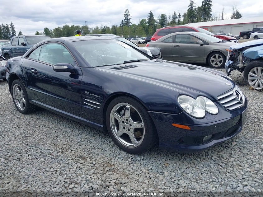 2004 Mercedes-Benz Sl 55 Amg VIN: WDBSK74F44F064599 Lot: 39651071