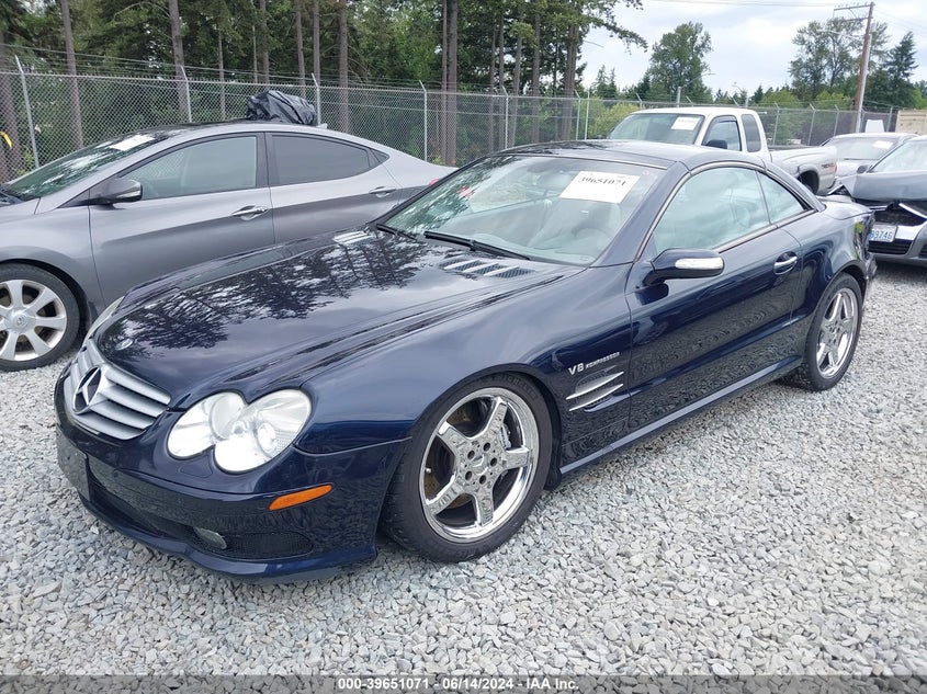 2004 Mercedes-Benz Sl 55 Amg VIN: WDBSK74F44F064599 Lot: 39651071