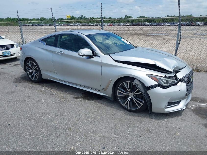 2017 Infiniti Q60 3.0T Premium VIN: JN1EV7EK6HM360620 Lot: 39651075