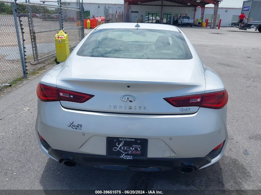 2017 Infiniti Q60 3.0T Premium VIN: JN1EV7EK6HM360620 Lot: 39651075