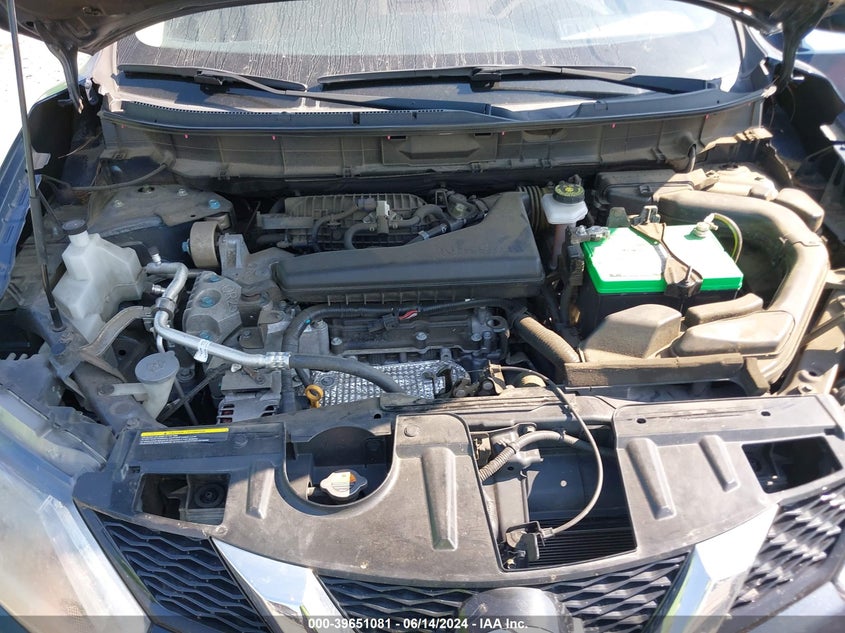 2016 Nissan Rogue S VIN: KNMAT2MT8GP601086 Lot: 39651081