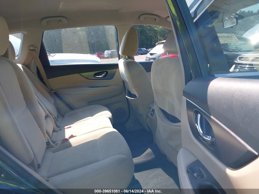 2016 Nissan Rogue S VIN: KNMAT2MT8GP601086 Lot: 39651081