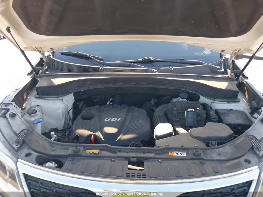 2015 Kia Sorento Lx VIN: 5XYKT3A6XFG582079 Lot: 39651087