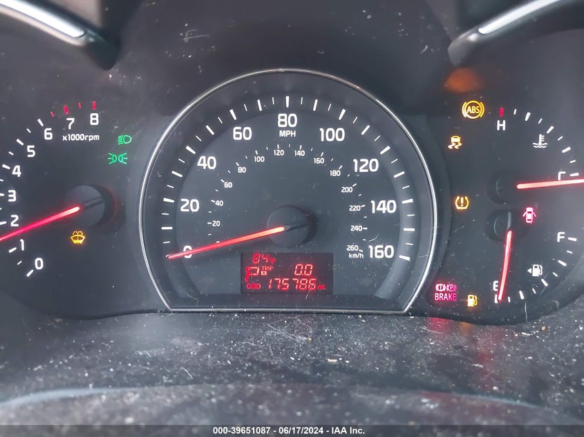 2015 Kia Sorento Lx VIN: 5XYKT3A6XFG582079 Lot: 39651087