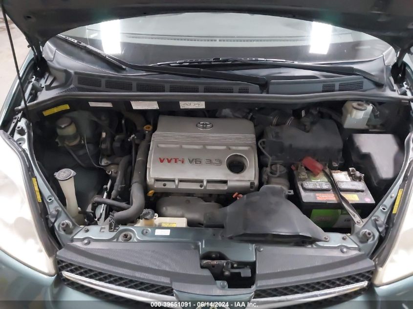 2005 Toyota Sienna Xle Limited VIN: 5TDBA22C15S036910 Lot: 39651091