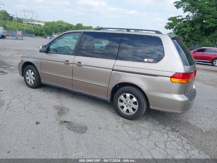 2004 Honda Odyssey Ex-L VIN: 5FNRL18044B116110 Lot: 39651097