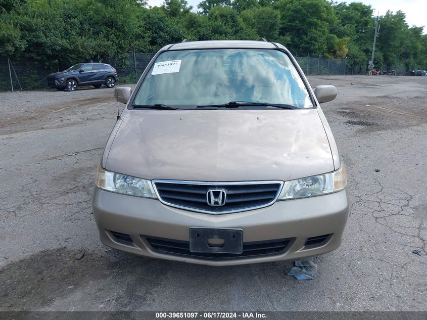 2004 Honda Odyssey Ex-L VIN: 5FNRL18044B116110 Lot: 39651097