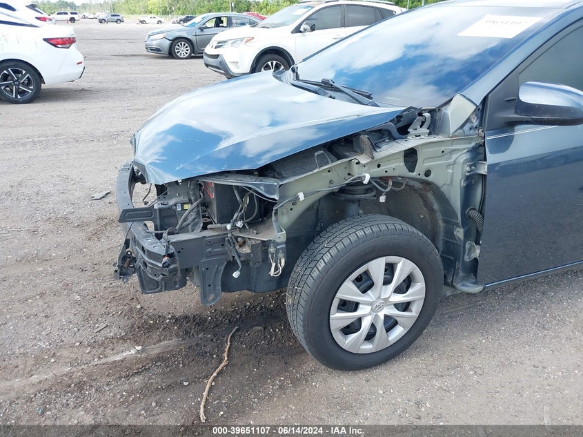 2015 Toyota Corolla L VIN: 2T1BURHE6FC277803 Lot: 39651107