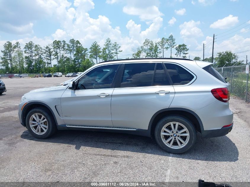 2015 BMW X5 Sdrive35I VIN: 5UXKR2C57F0H35151 Lot: 39651112