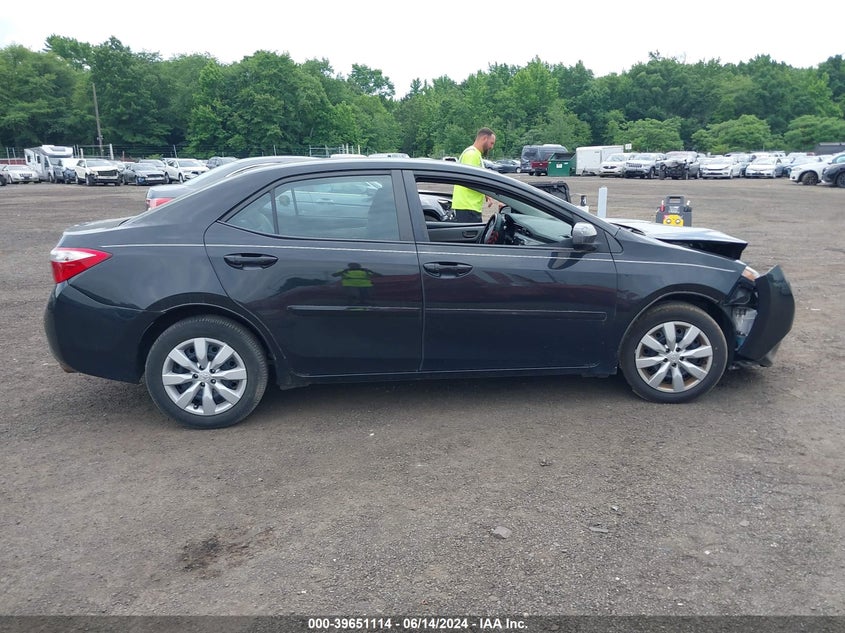 2016 Toyota Corolla Le VIN: 2T1BURHE6GC538008 Lot: 39651114