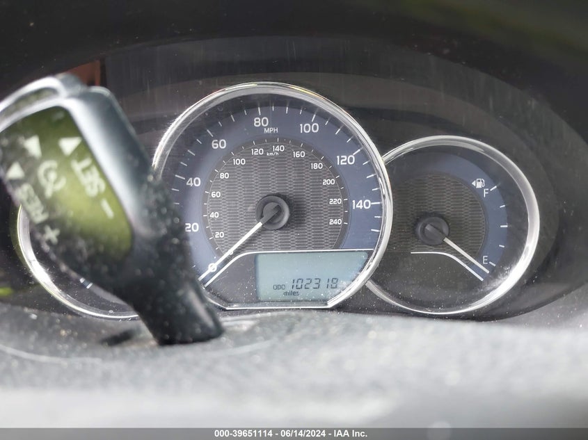 2016 Toyota Corolla Le VIN: 2T1BURHE6GC538008 Lot: 39651114