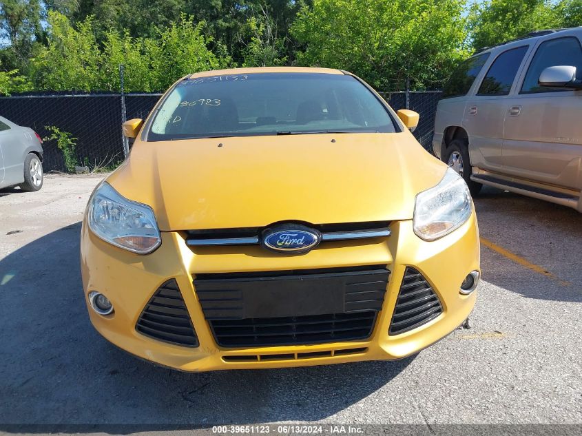 2012 Ford Focus Se VIN: 1FAHP3K2XCL450777 Lot: 39651123