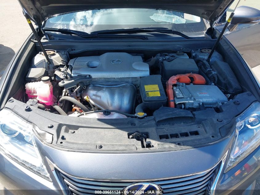 2013 Lexus Es 300H VIN: JTHBW1GG4D2029235 Lot: 39651124