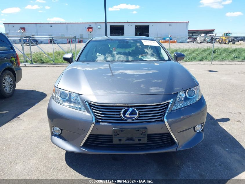 2013 Lexus Es 300H VIN: JTHBW1GG4D2029235 Lot: 39651124