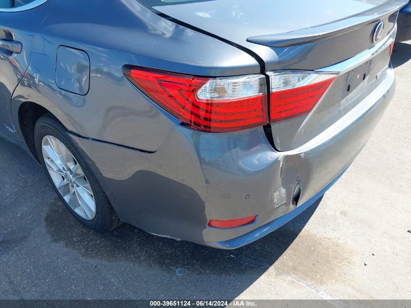 2013 Lexus Es 300H VIN: JTHBW1GG4D2029235 Lot: 39651124
