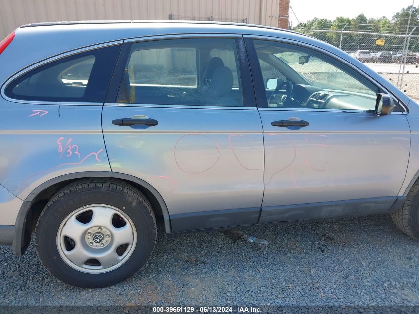 2008 Honda Cr-V Lx VIN: JHLRE38388C006487 Lot: 39651129