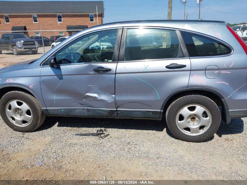 2008 Honda Cr-V Lx VIN: JHLRE38388C006487 Lot: 39651129