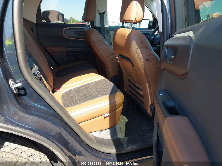 2022 Ford Bronco Sport Badlands VIN: 3FMCR9D92NRD69008 Lot: 39651131