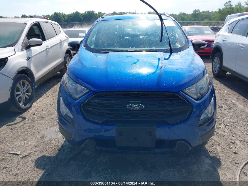 2020 Ford Ecosport Ses VIN: MAJ6S3JL3LC337799 Lot: 39651134