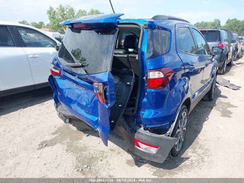2020 Ford Ecosport Ses VIN: MAJ6S3JL3LC337799 Lot: 39651134