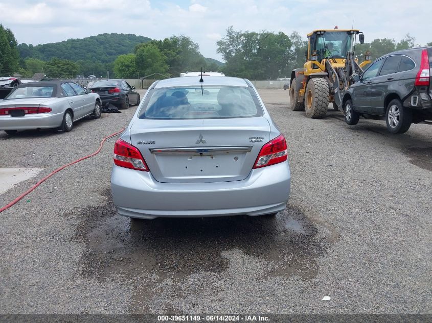 2018 Mitsubishi Mirage G4 Es VIN: ML32F3FJ1JHF07099 Lot: 39651149