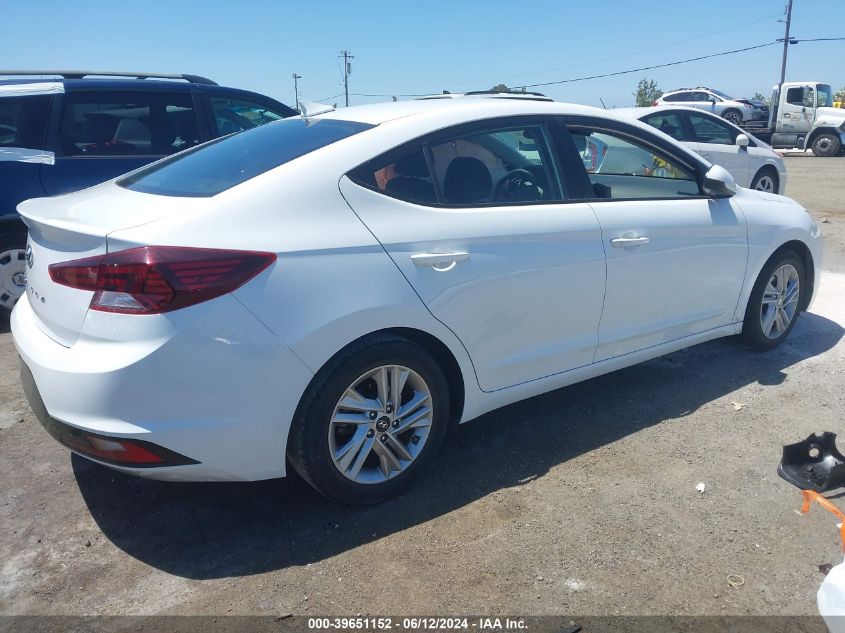 2020 Hyundai Elantra Sel VIN: 5NPD84LF9LH573858 Lot: 39651152