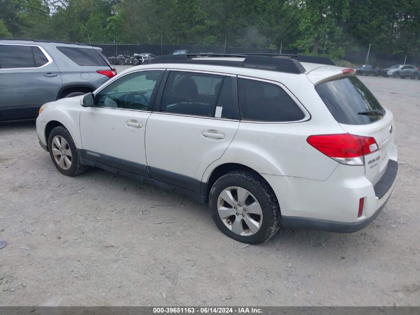 2010 Subaru Outback 2.5I Premium VIN: 4S4BRBGC9A3351382 Lot: 39651163