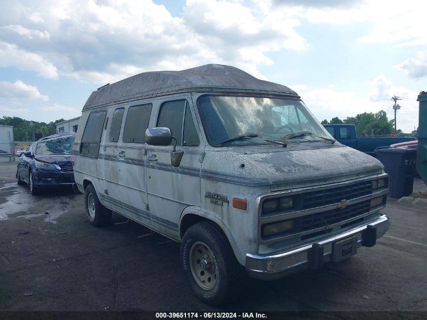 1992 Chevrolet G20 VIN: 1GBEG25K5N7110763 Lot: 39651174