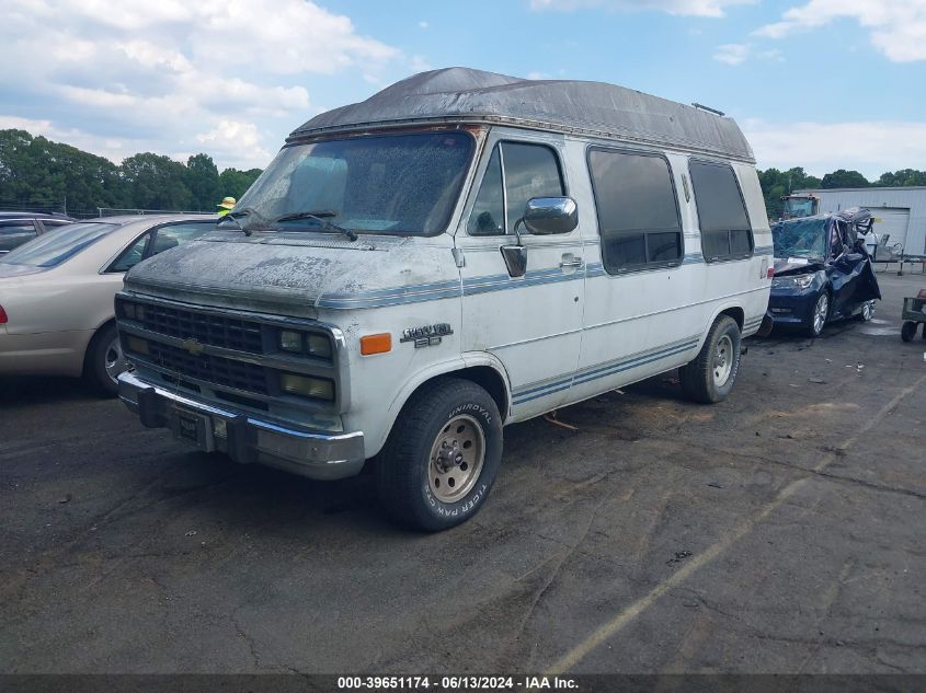 1992 Chevrolet G20 VIN: 1GBEG25K5N7110763 Lot: 39651174